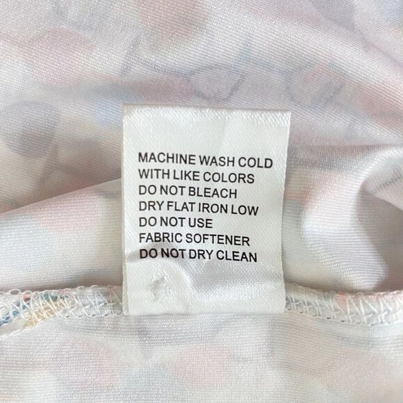 Men’s Medium Polo Shirt FX Fusion Multicolor Wineglass Print Short Sleeve - Picture 8 of 8